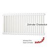 Радиатор Zehnder Charleston 2056/10 секций, боковое подключение, цвет RAL 9016