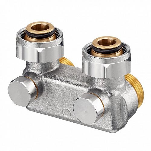 Перепускной узел Oventrop &amp;quot;Multiflex&amp;quot; угловой 3/4&amp;quot; НГ х 3/4&amp;quot; НР (1016462)